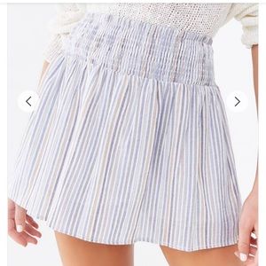 Stripped Multicored mini skirt